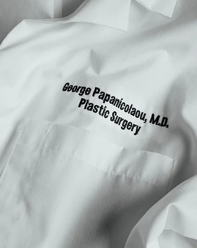 Dr. George Papanicolaou's lab coat